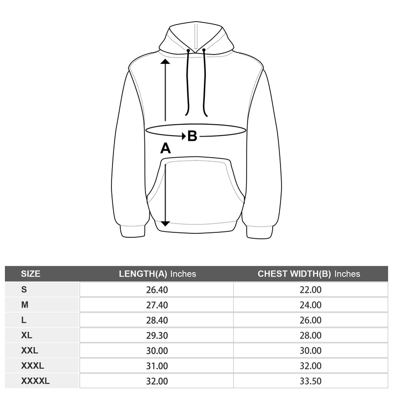 HIGHER BALANCE Men's Pullover Hoodie